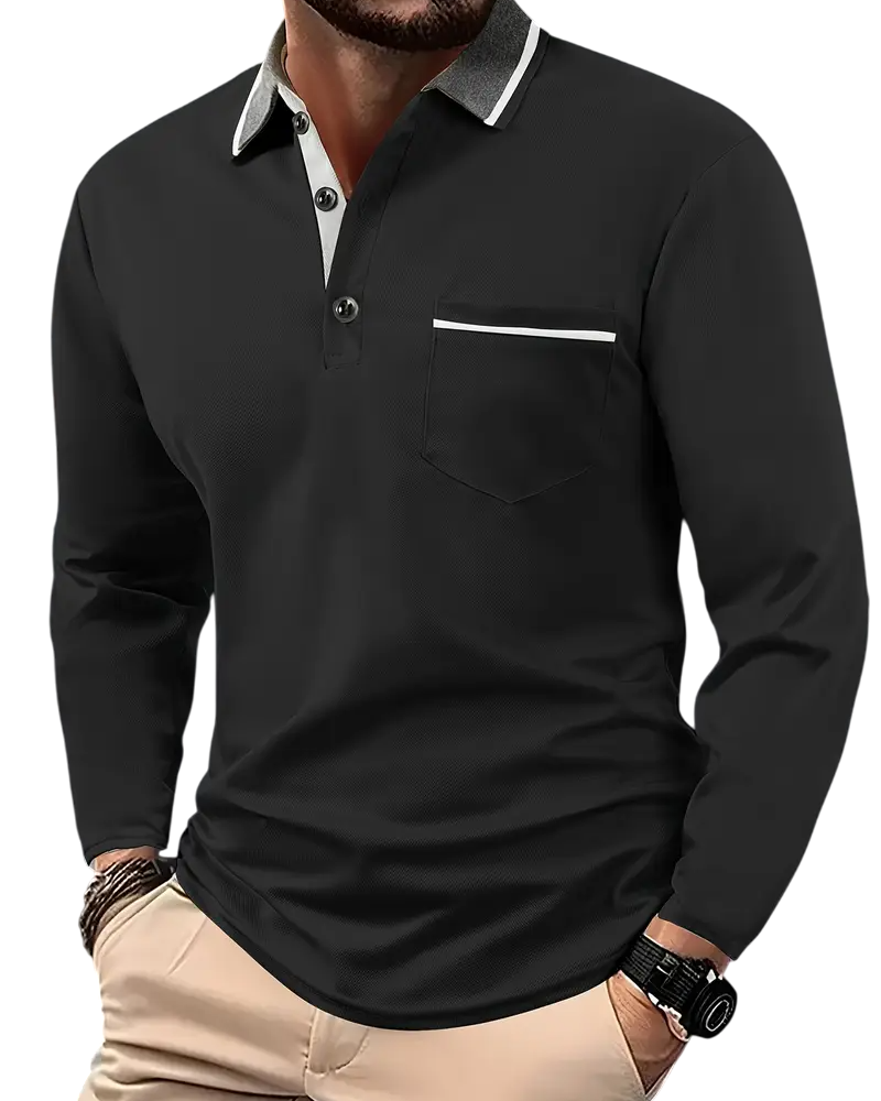 AMAMI™ Premium Longsleeve Polo
