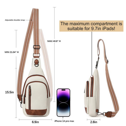 AMAMI | BAGORA™ – Tyylikäs ja käytännöllinen crossbody-laukku
